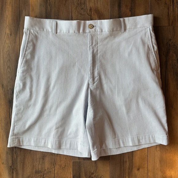 Southern Tide Other - Southern Tide Seersucker Shorts Mens 38 Blue White Stripe Preppy
